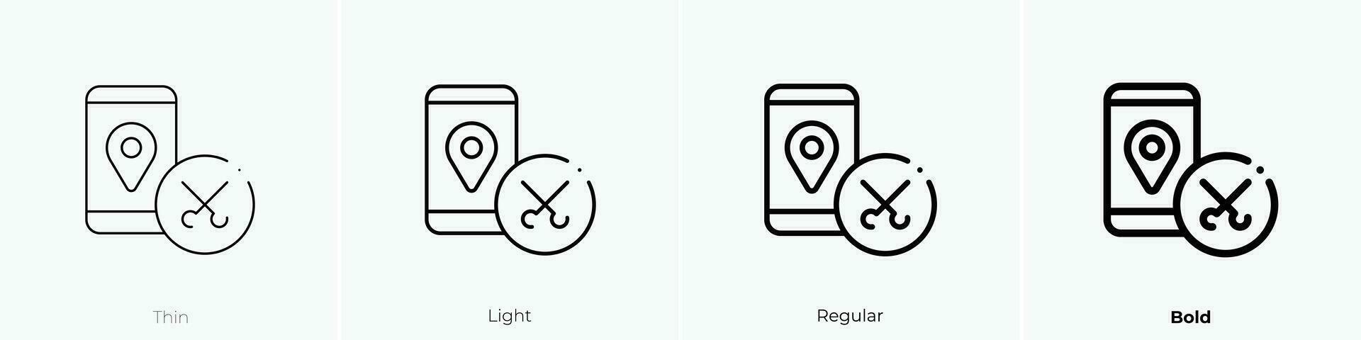 tätowieren Symbol. dünn, Licht, regulär und Fett gedruckt Stil Design isoliert auf Weiß Hintergrund vektor