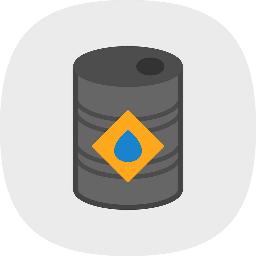 Barrel-Vektor-Icon-Design vektor