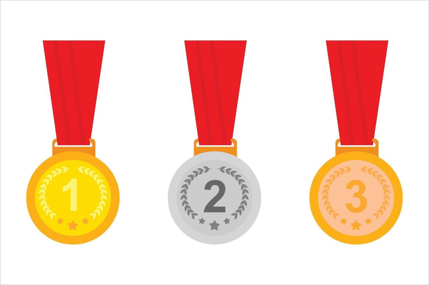 Award-Icon-Set, Award-Logo-Set vektor