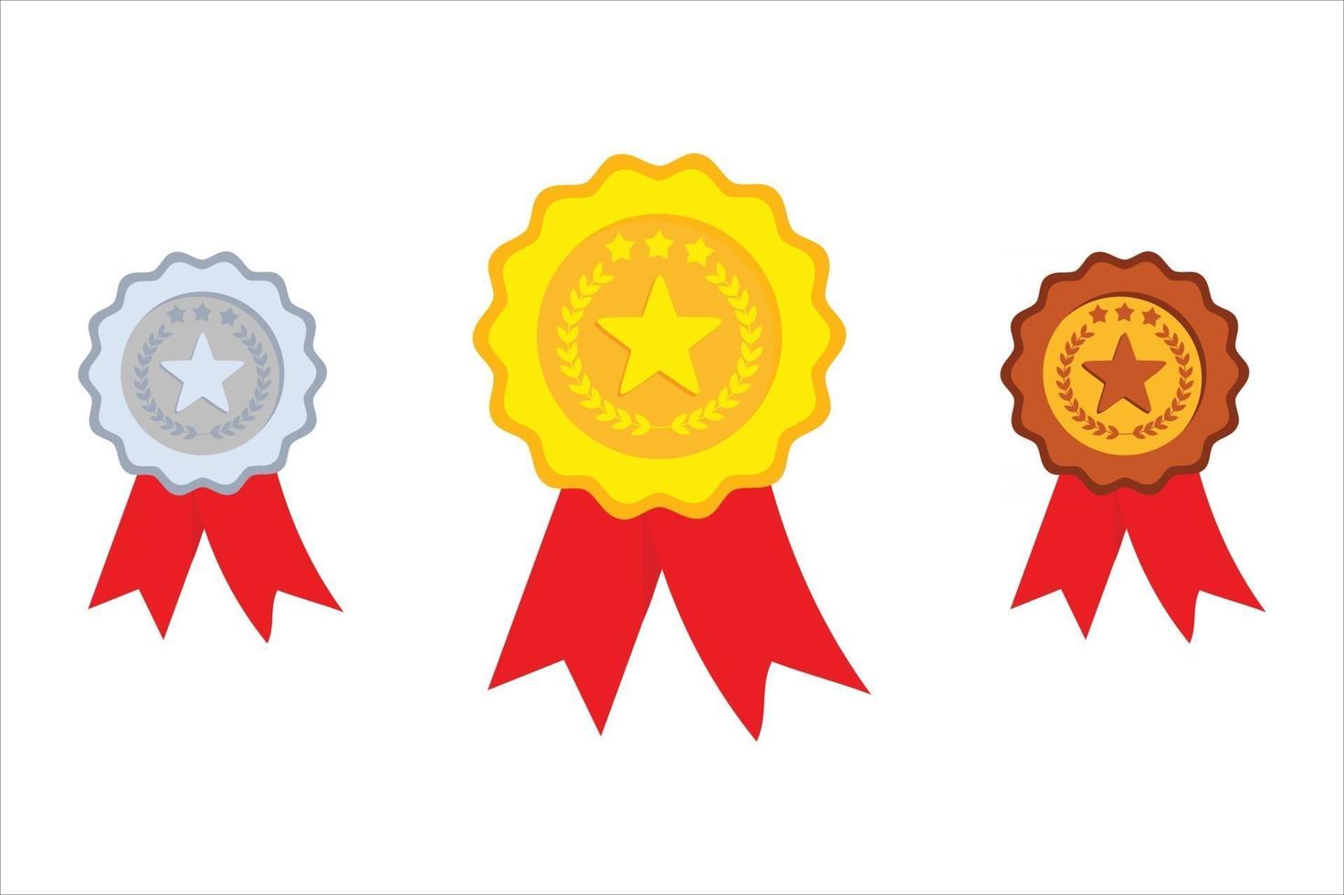 Award-Icon-Set, Award-Logo-Set vektor