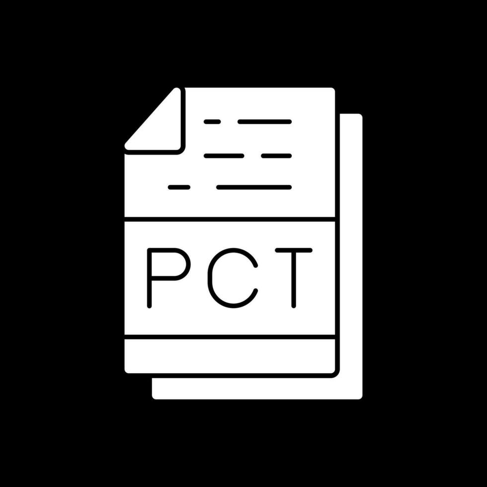 pct Datei Format Vektor Symbol Design