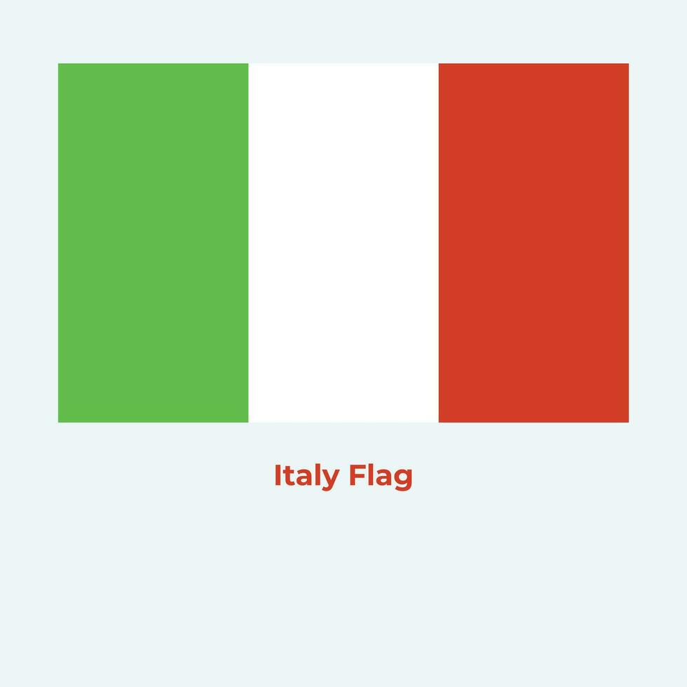 de Italien flagga vektor