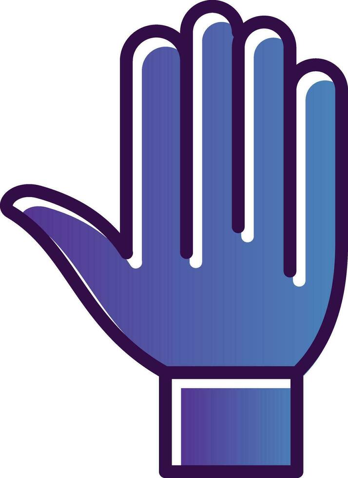 Hand-Vektor-Icon-Design vektor