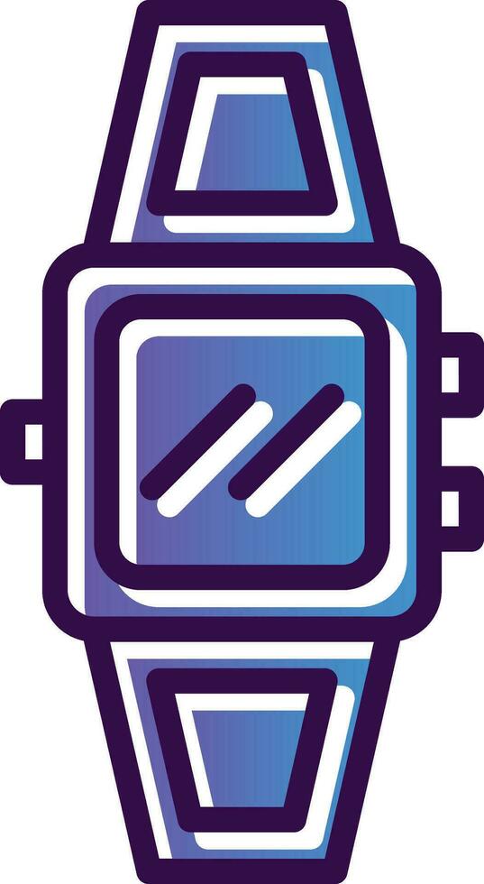 Smartwatch-Vektor-Icon-Design vektor