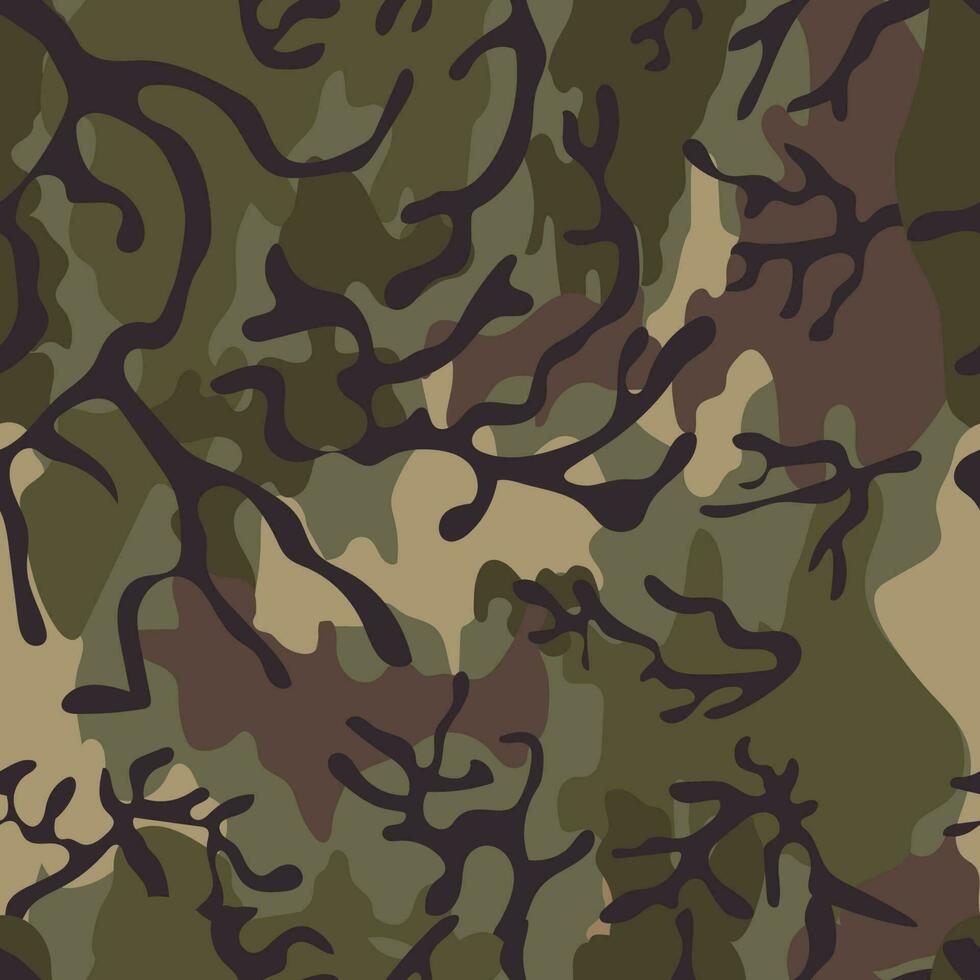 kamouflage sömlös parttern vektor