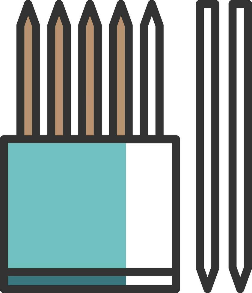 grillspett vektor ikon design