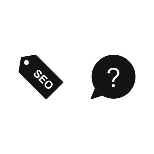 Satz von Vector SEO Search Engine Optimization Icons