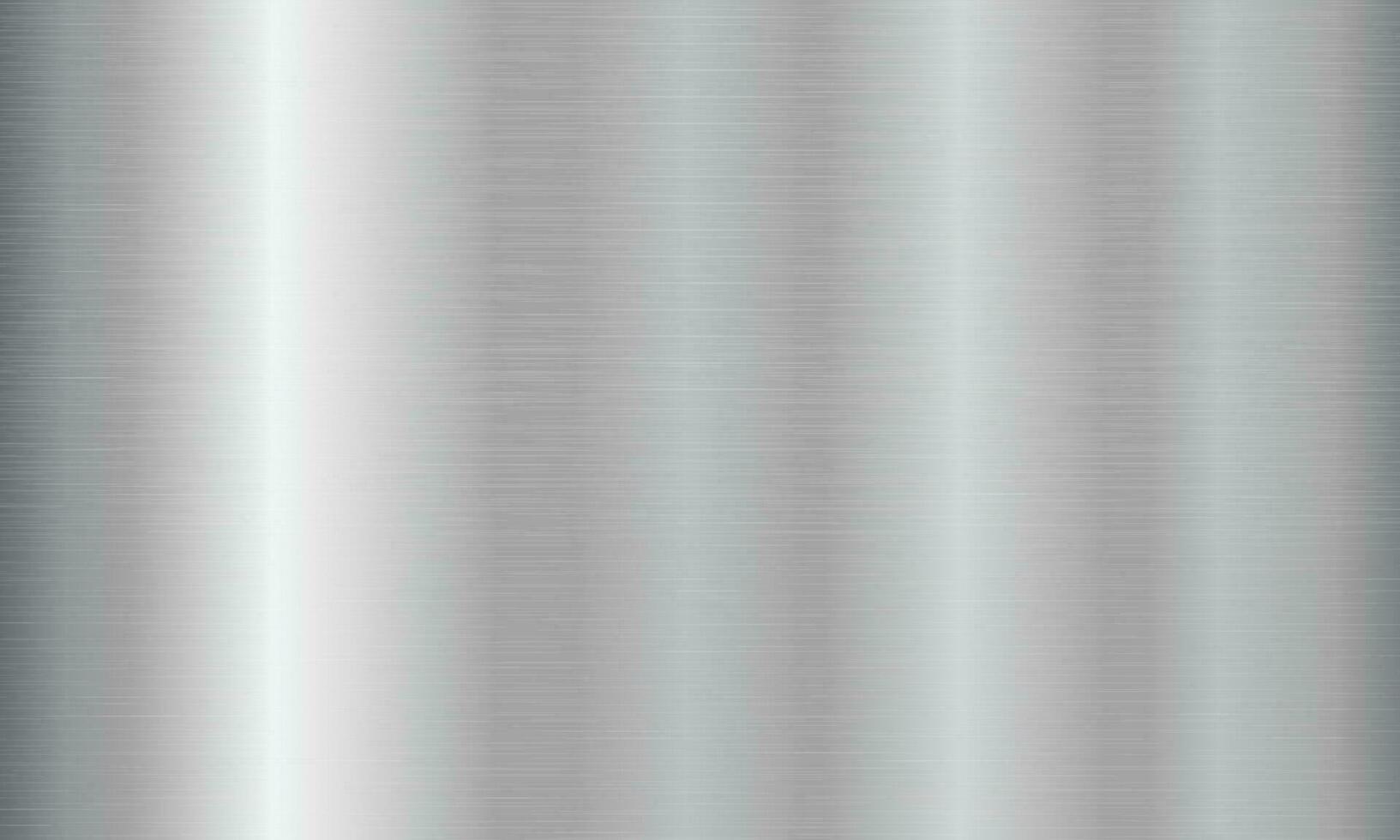 silver- metall textur bakgrund. aluminium tallrik. metallisk textur effekt. stål bakgrund. vektor illustration