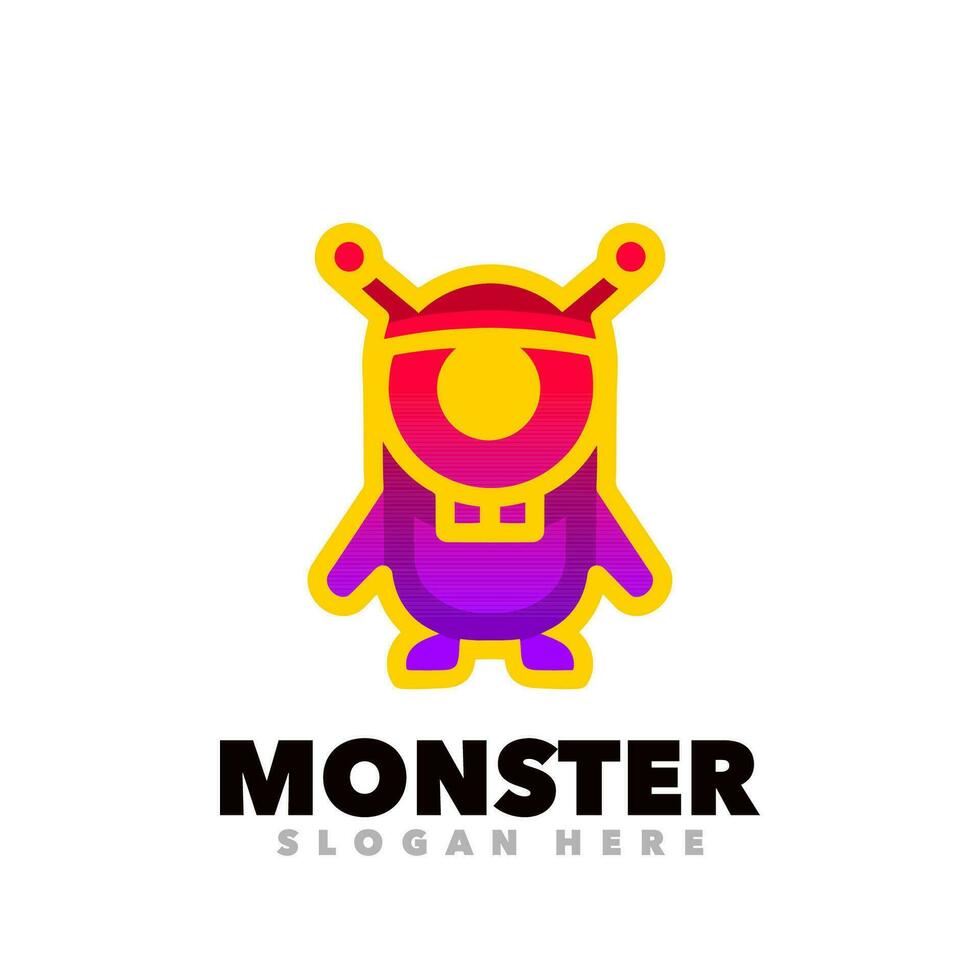 Monster- Gradient Design vektor