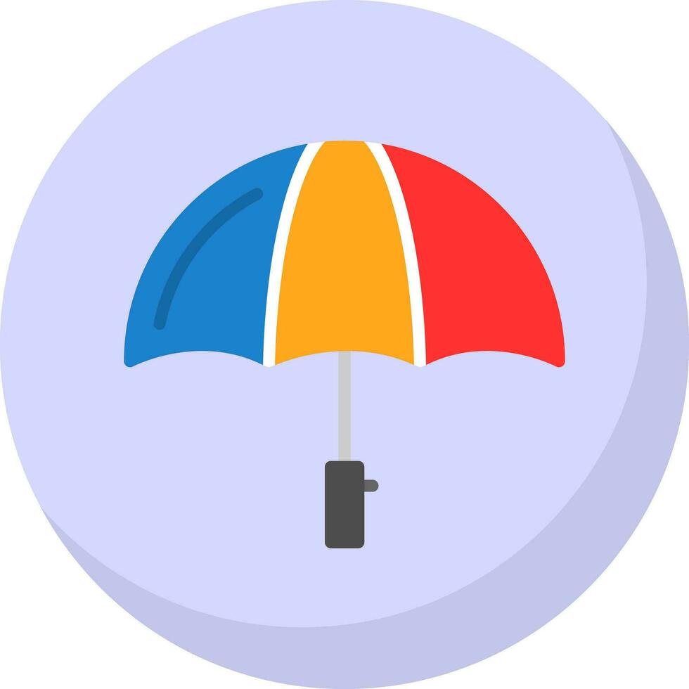 Regenschirm-Vektor-Icon-Design vektor