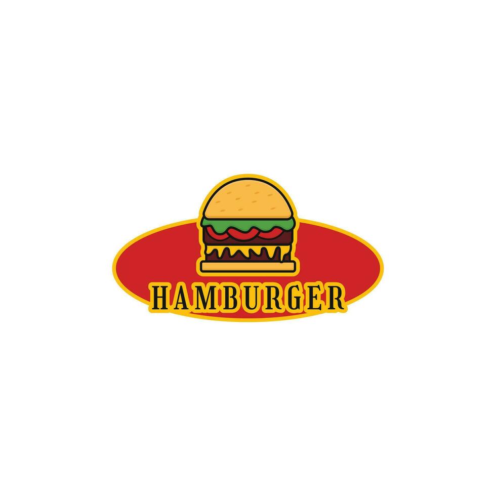 burger logotyp design aning vektor mall