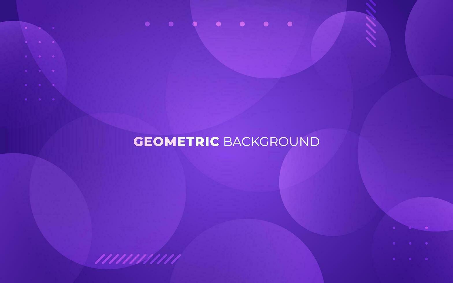 abstrakt modern lila Kreis Gradient geometrisch gestalten Hintergrund vektor