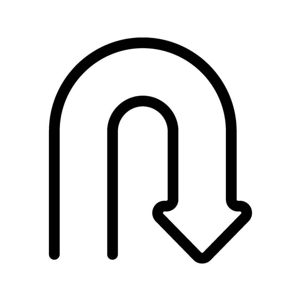u Wende Symbol Vektor Symbol Design Illustration