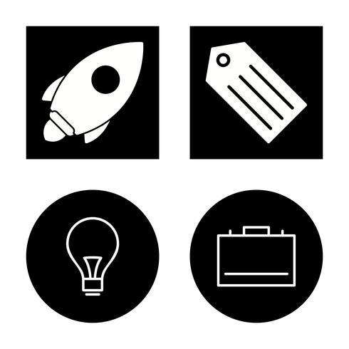 Satz von Vector SEO Search Engine Optimization Icons