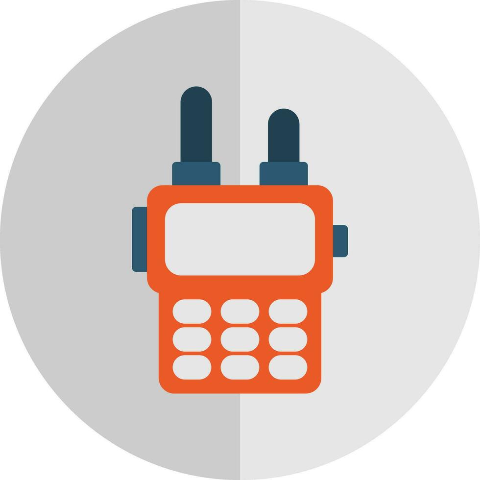 Walkie-Talkie-Vektor-Icon-Design vektor