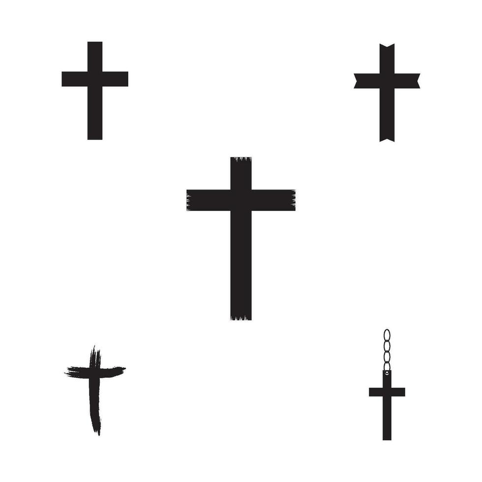 Christian Kreuz Symbol Vektor