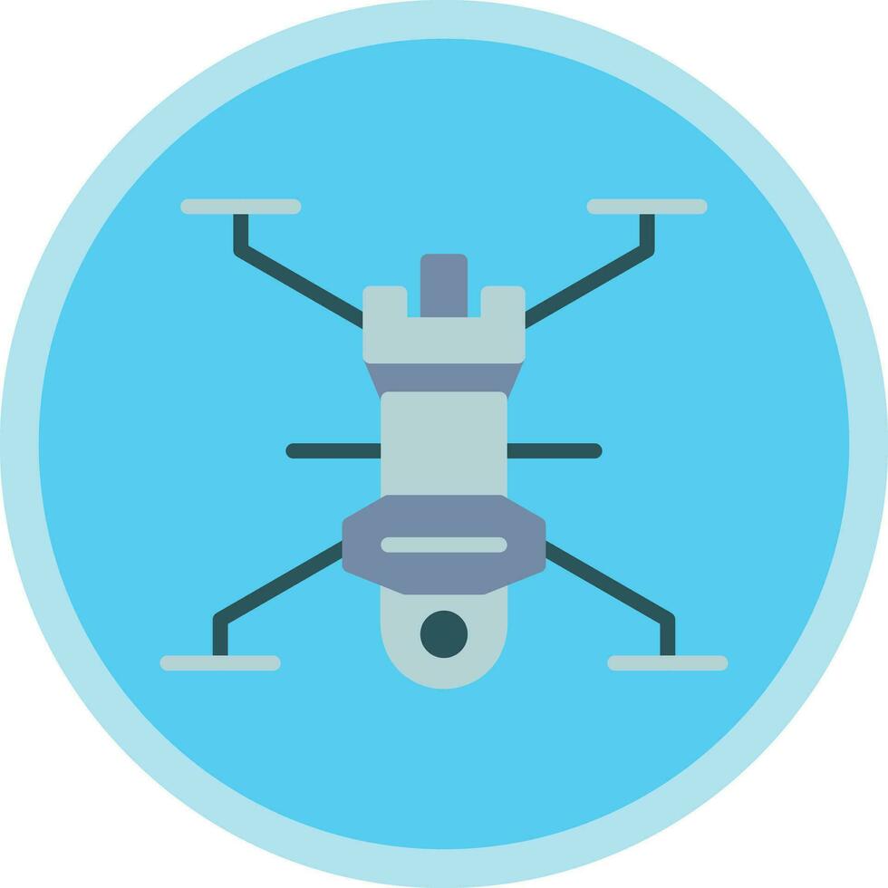 Drohnen-Vektor-Icon-Design vektor