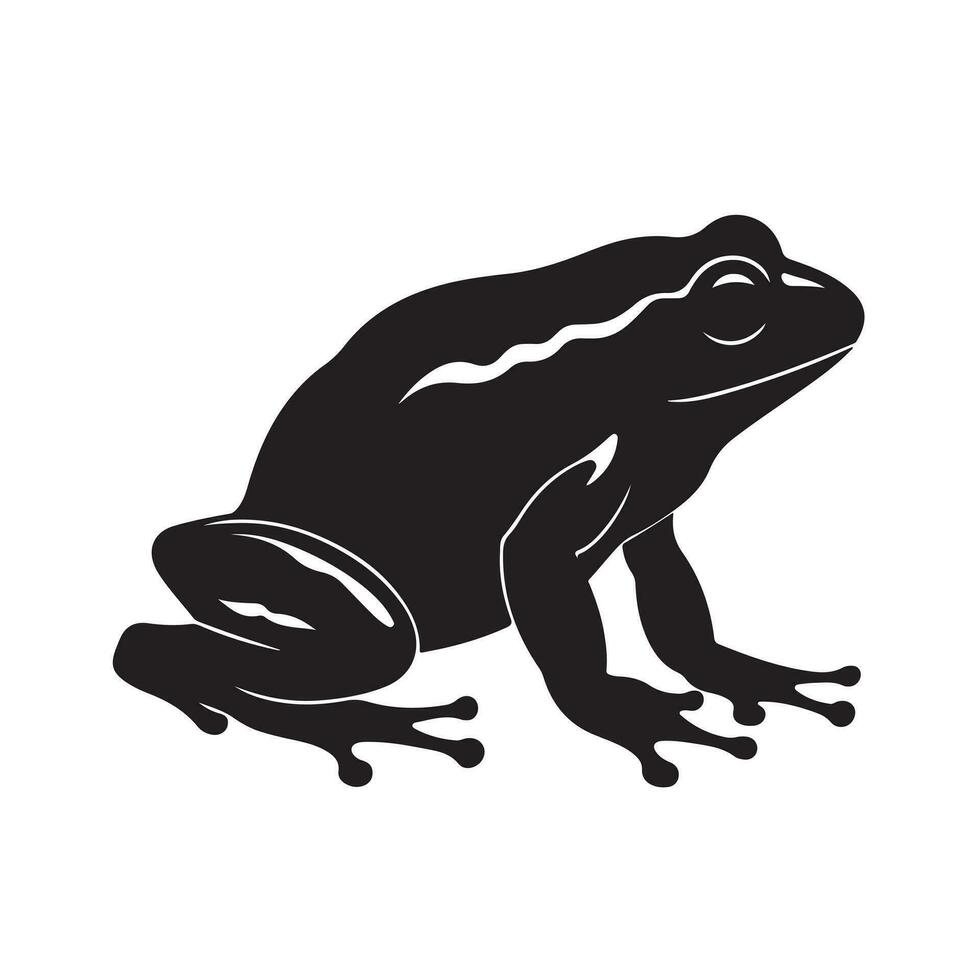 Frosch Silhouette Vektor