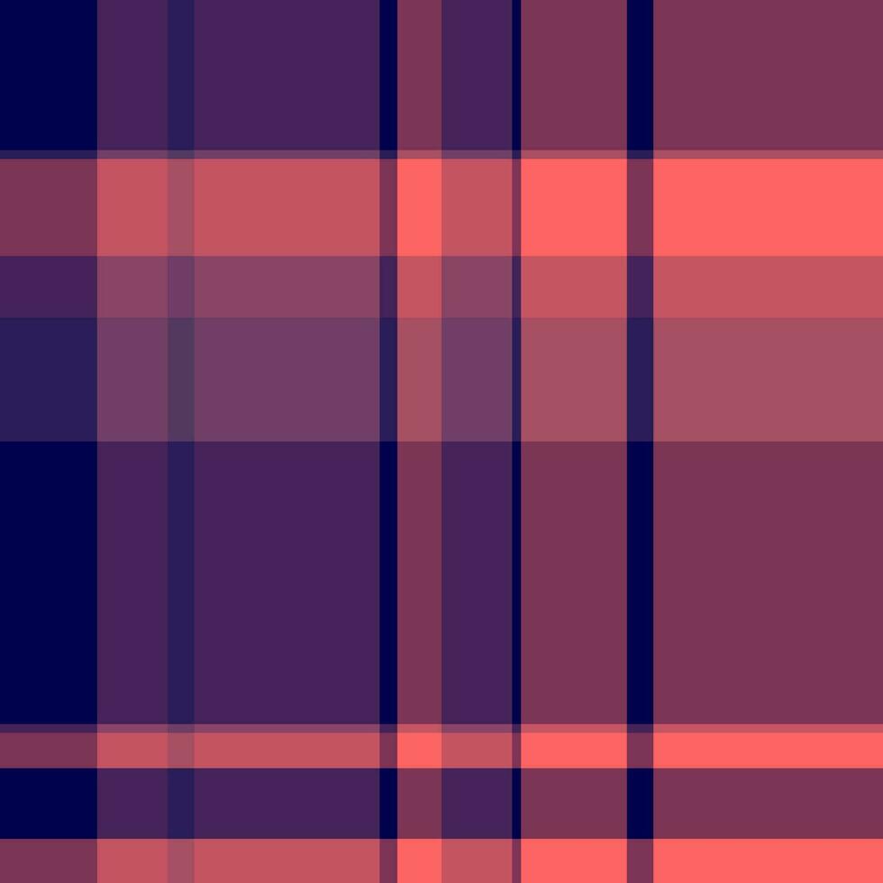 Tartan nahtlos prüfen von Textil- Stoff Textur mit ein Plaid Vektor Muster Hintergrund.