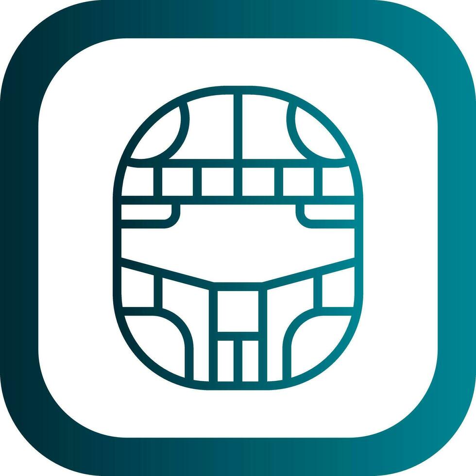 Helm-Vektor-Icon-Design vektor