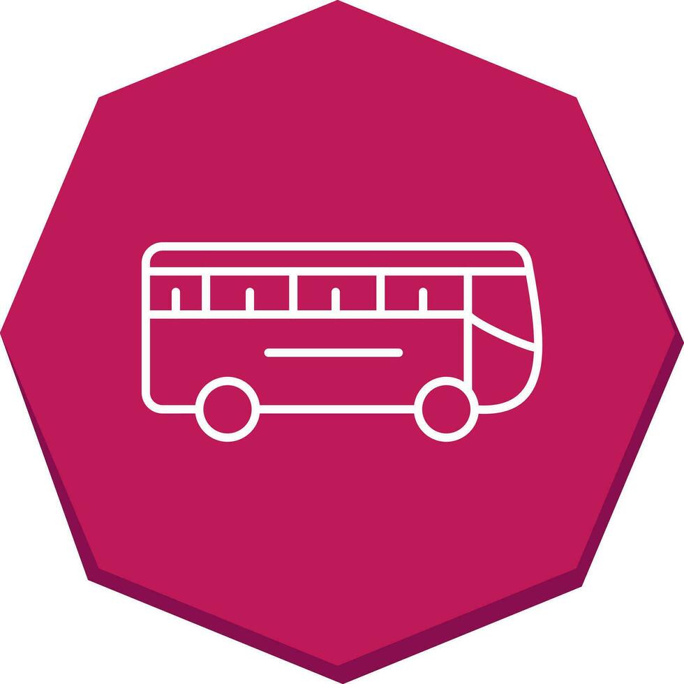 Bus-Vektor-Symbol vektor