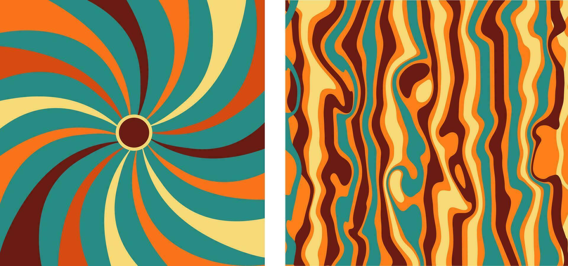 en häftig och psychedelic schackbräde bakgrund inspirerad förbi de 60s och 70-tal. perfekt för skriva ut mallar, textilier. vektor