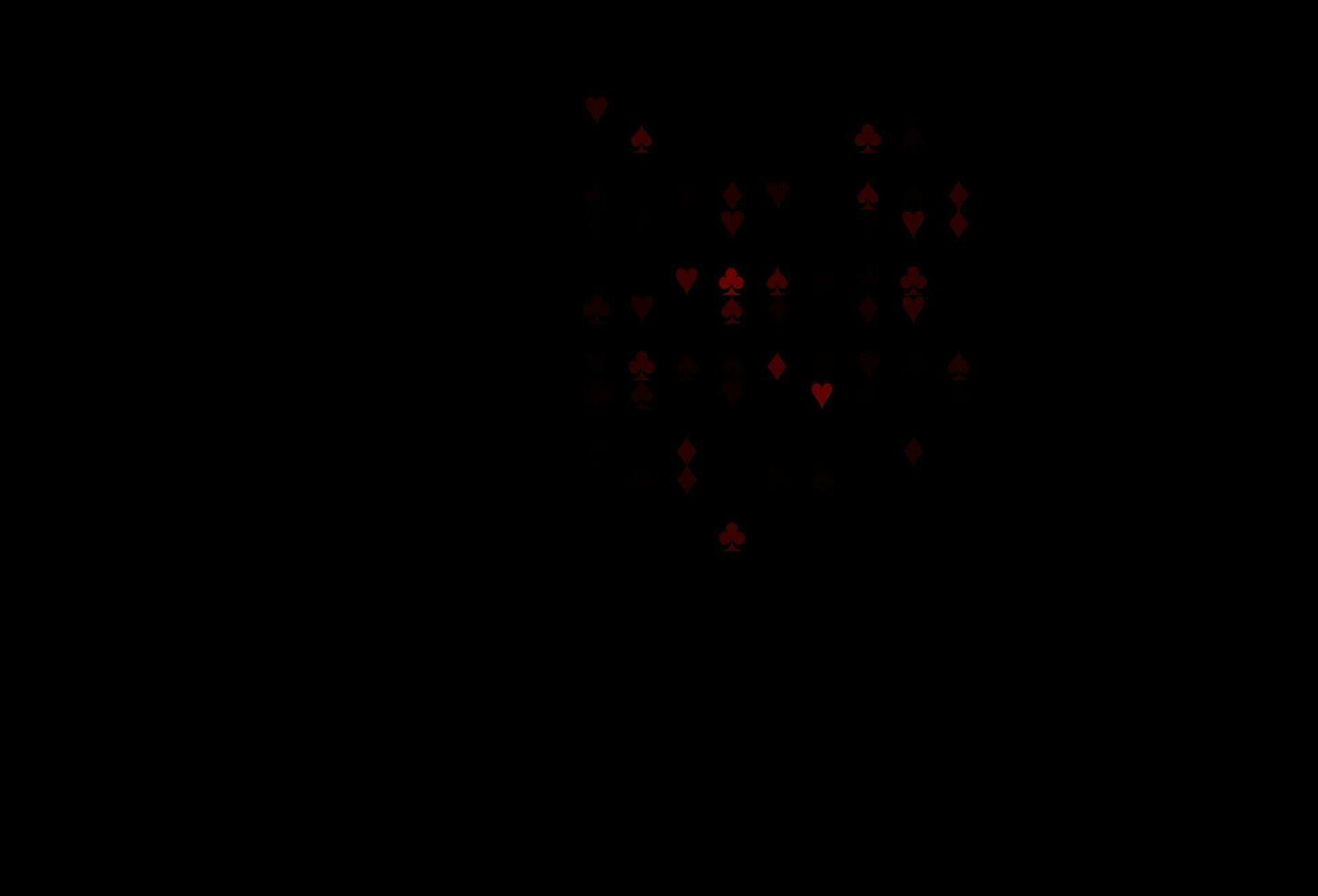 dunkelroter Vektorhintergrund mit Kartenzeichen. vektor