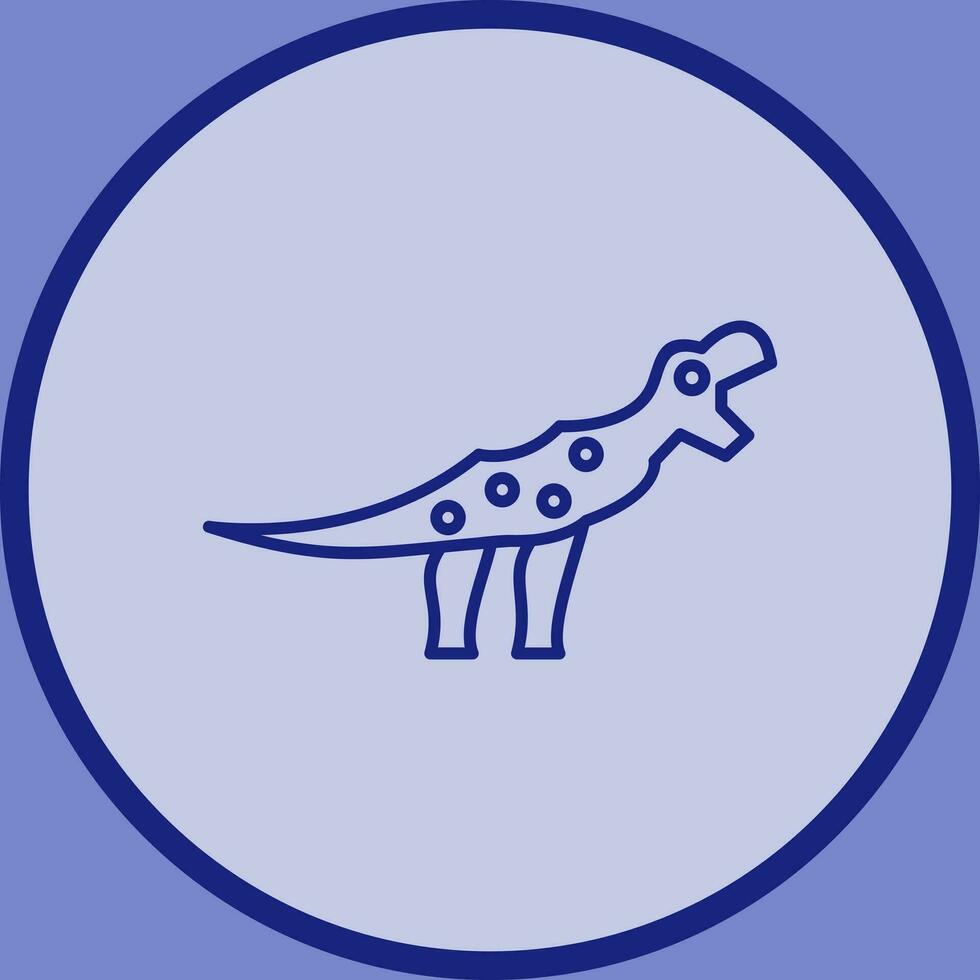 dinosaurie vektor ikon