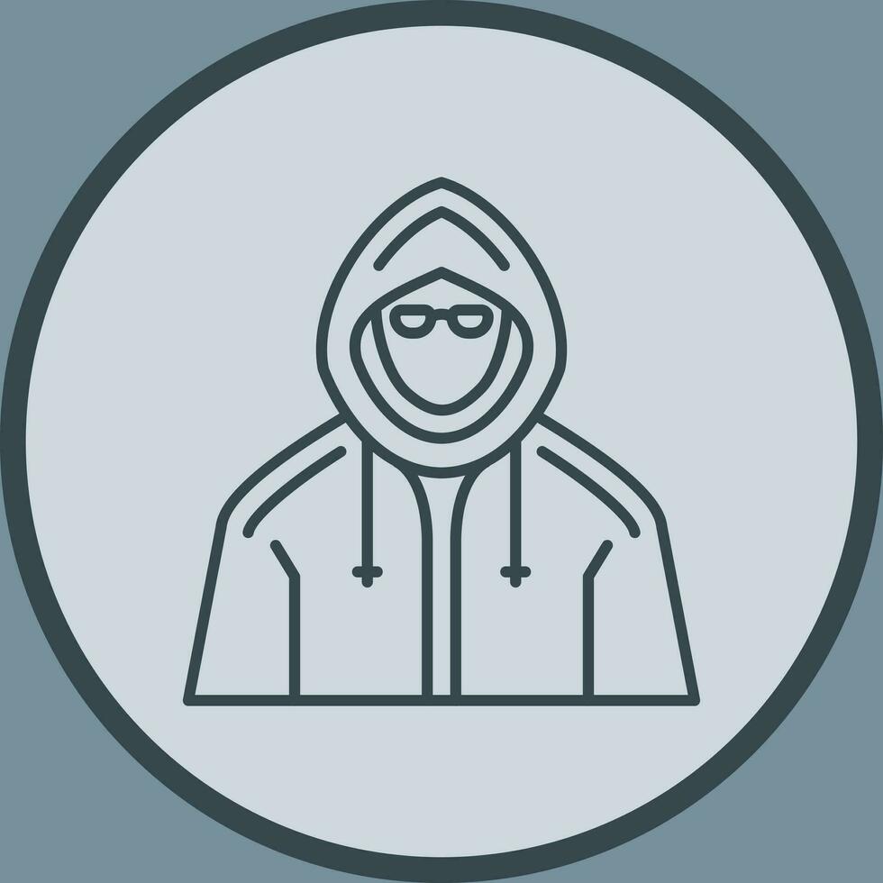 Hacker-Vektor-Symbol vektor