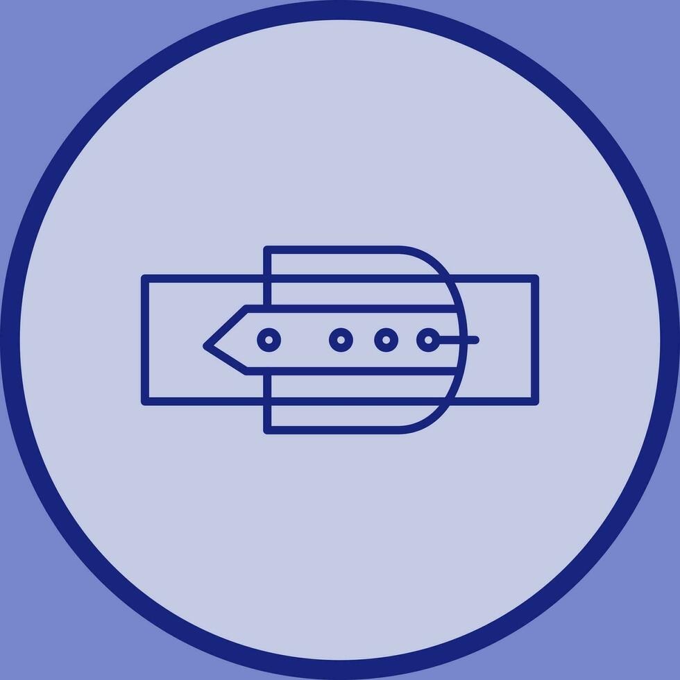 Gürtel-Vektor-Symbol vektor