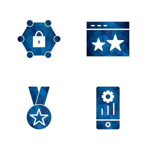 Satz von Vector SEO Search Engine Optimization Icons