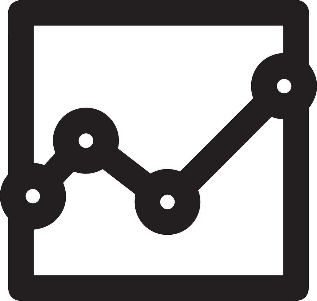 Wachstum Geschäft Symbol Symbol Vektor Bild. Illustration von das Fortschritt Gliederung Infografik Strategie Entwicklung Design Bild