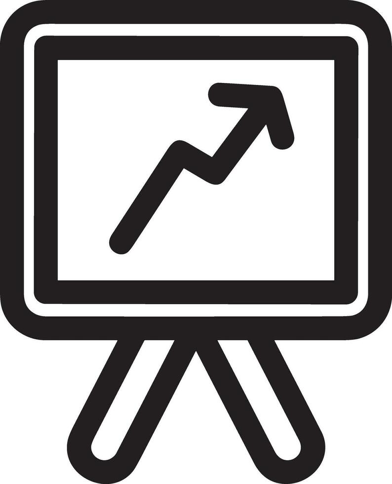 tillväxt företag ikon symbol vektor bild. illustration av de framsteg översikt infographic strategi utveckling design bild