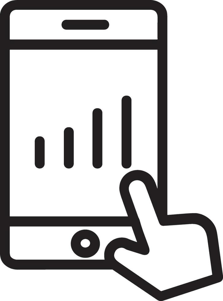 Wachstum Geschäft Symbol Symbol Vektor Bild. Illustration von das Fortschritt Gliederung Infografik Strategie Entwicklung Design Bild