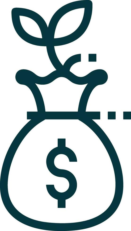 Wachstum Geschäft Symbol Symbol Vektor Bild. Illustration von das Fortschritt Gliederung Infografik Strategie Entwicklung Design Bild