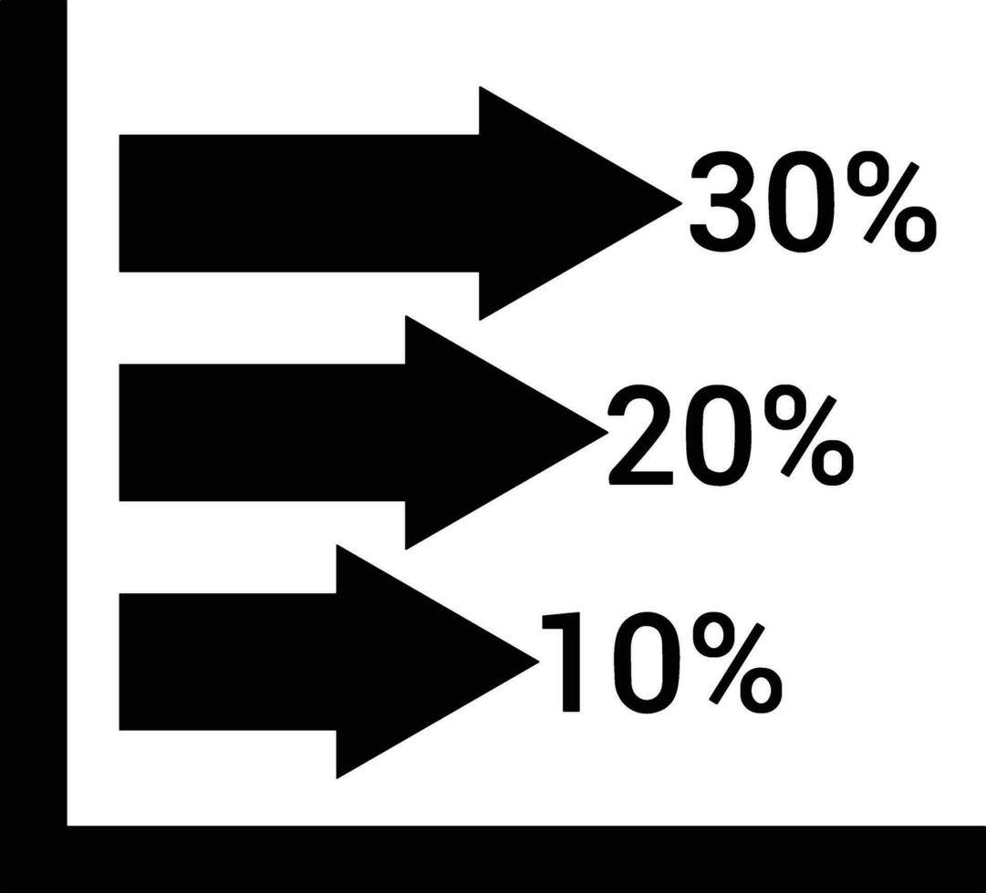 Wachstum Geschäft Symbol Symbol Vektor Bild. Illustration von das Fortschritt Gliederung Infografik Strategie Entwicklung Design Bild