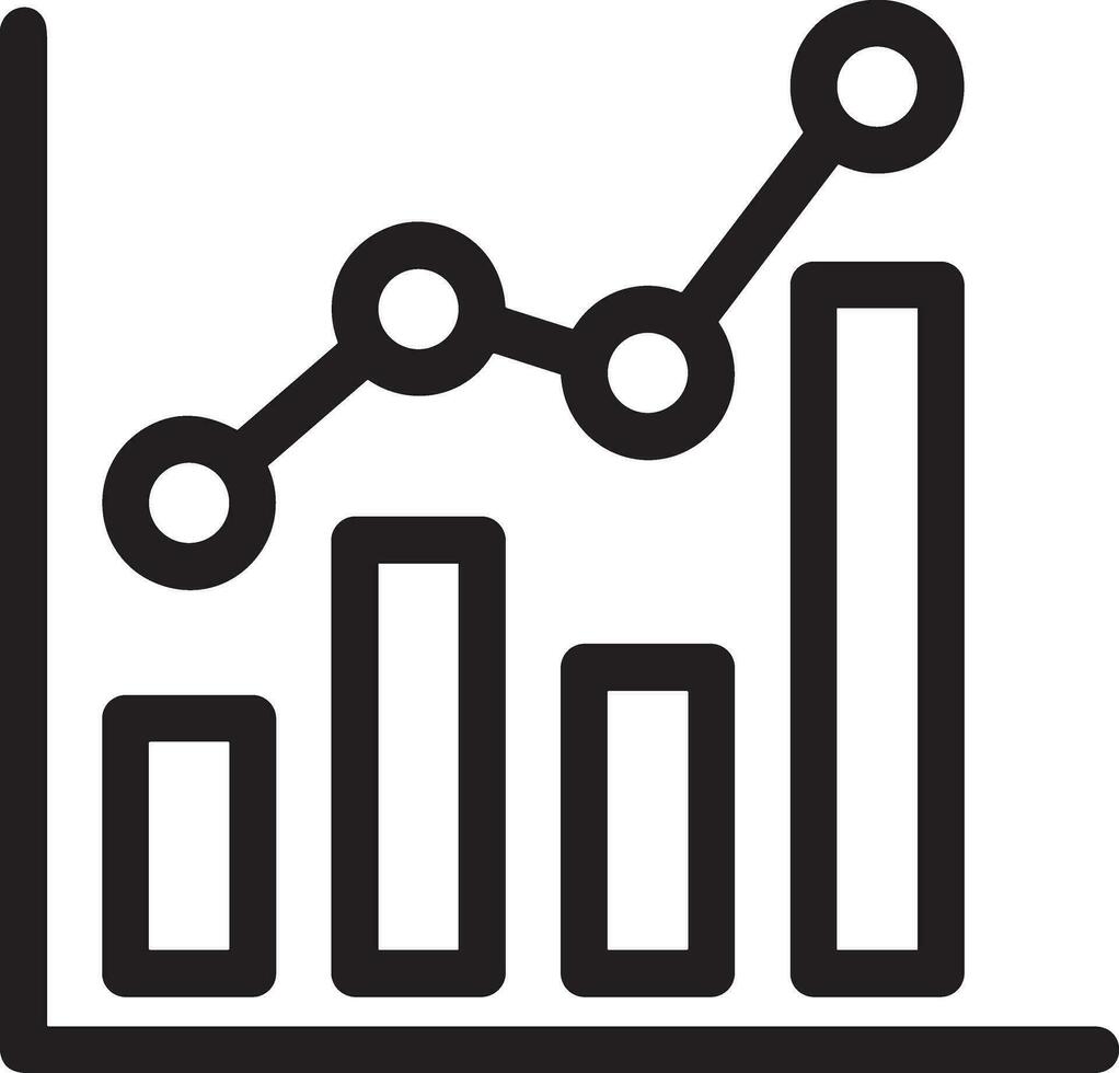 tillväxt företag ikon symbol vektor bild. illustration av de framsteg översikt infographic strategi utveckling design bild