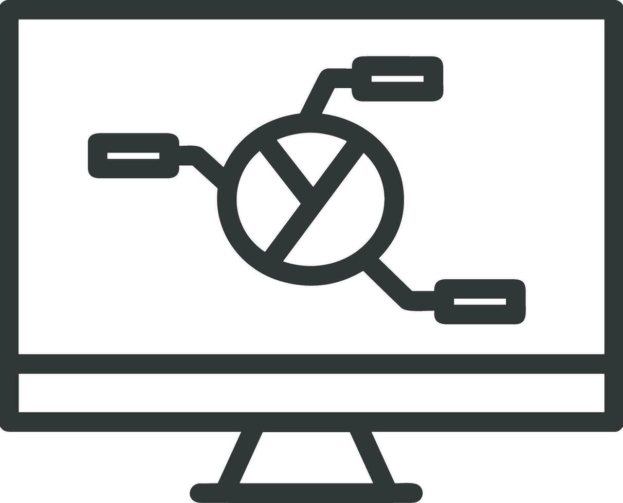 Wachstum Geschäft Symbol Symbol Vektor Bild. Illustration von das Fortschritt Gliederung Infografik Strategie Entwicklung Design Bild