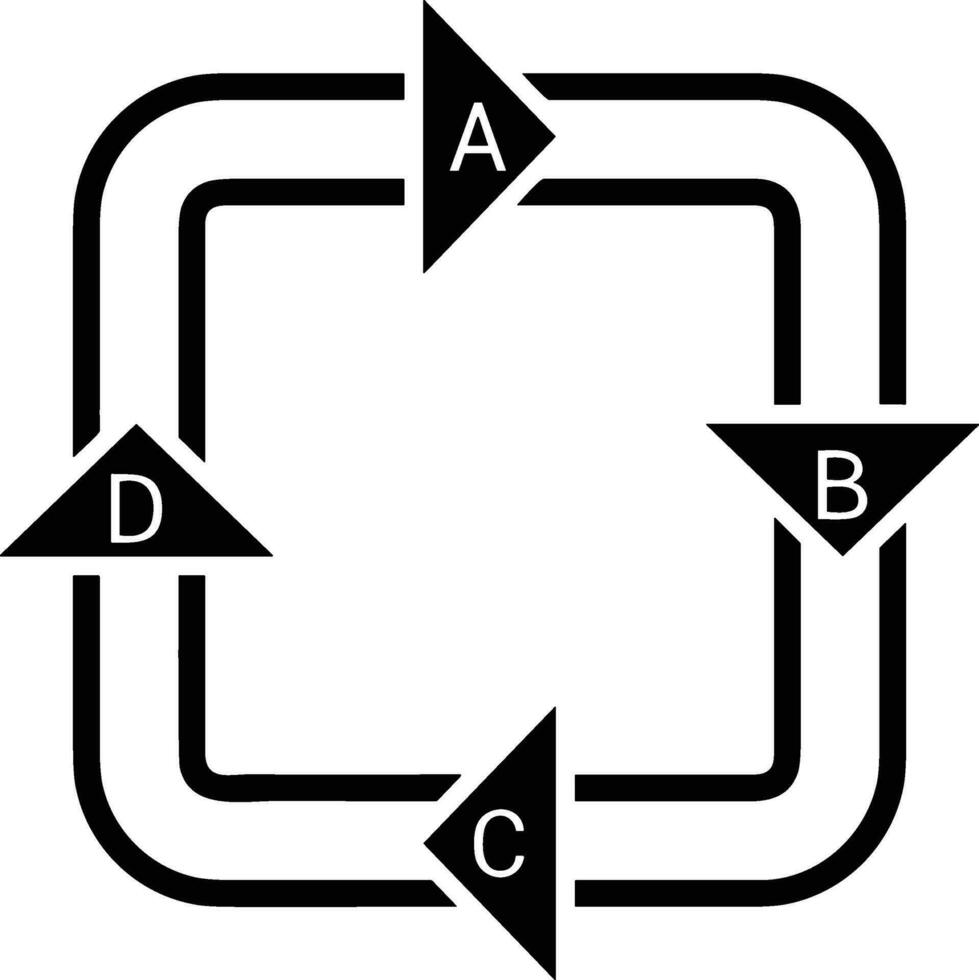 Wachstum Geschäft Symbol Symbol Vektor Bild. Illustration von das Fortschritt Gliederung Infografik Strategie Entwicklung Design Bild