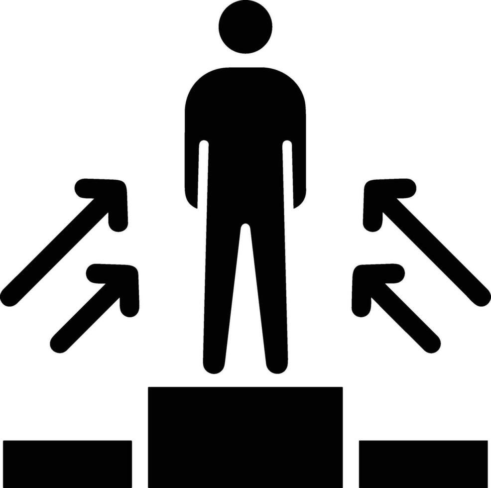 Wachstum Geschäft Symbol Symbol Vektor Bild. Illustration von das Fortschritt Gliederung Infografik Strategie Entwicklung Design Bild