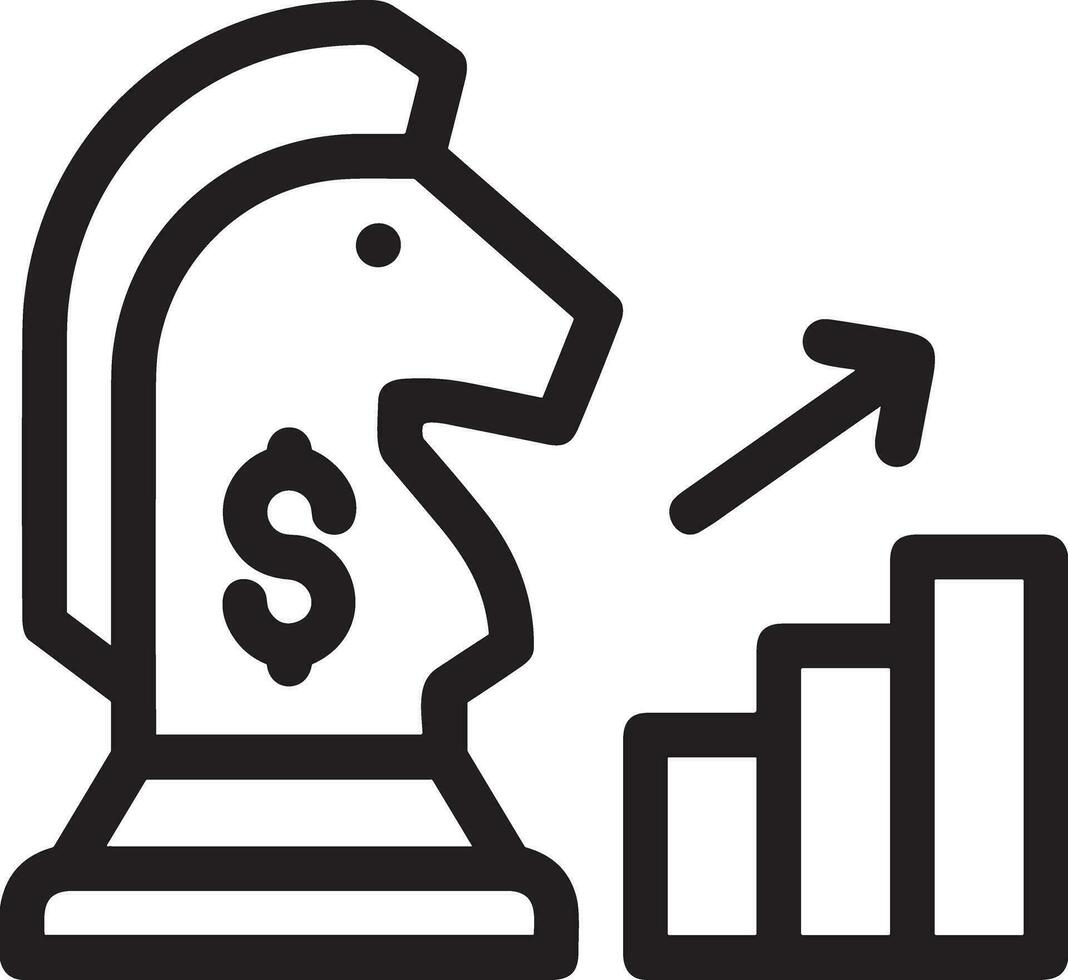 tillväxt företag ikon symbol vektor bild. illustration av de framsteg översikt infographic strategi utveckling design bild