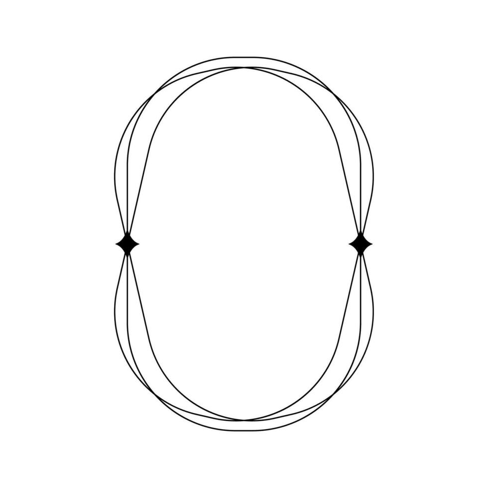 ästhetisch Rand Rahmen Dekoration , Hochzeit Dekoration , geometrisch Rahmen Rand Vorlage vektor