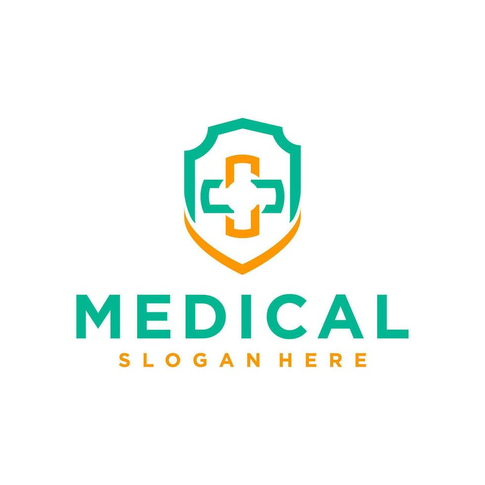medicinsk element vektor logotyp . medicinsk hälsa . vård hälsa logotyp .