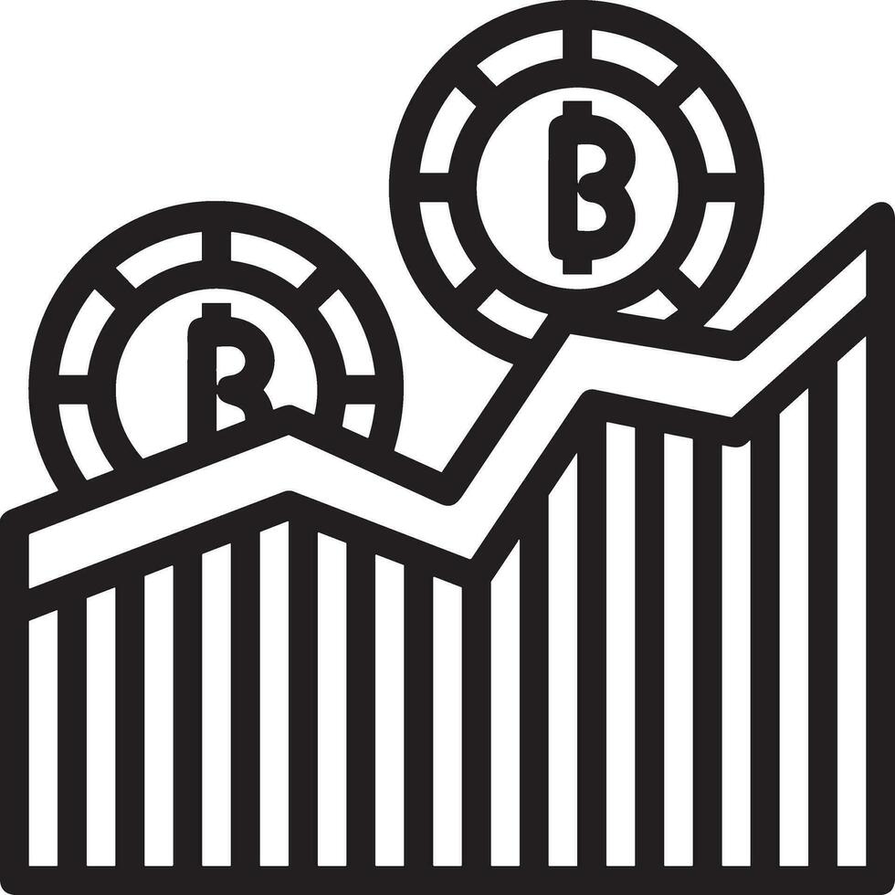 tillväxt företag ikon symbol vektor bild. illustration av de framsteg översikt infographic strategi utveckling design bild