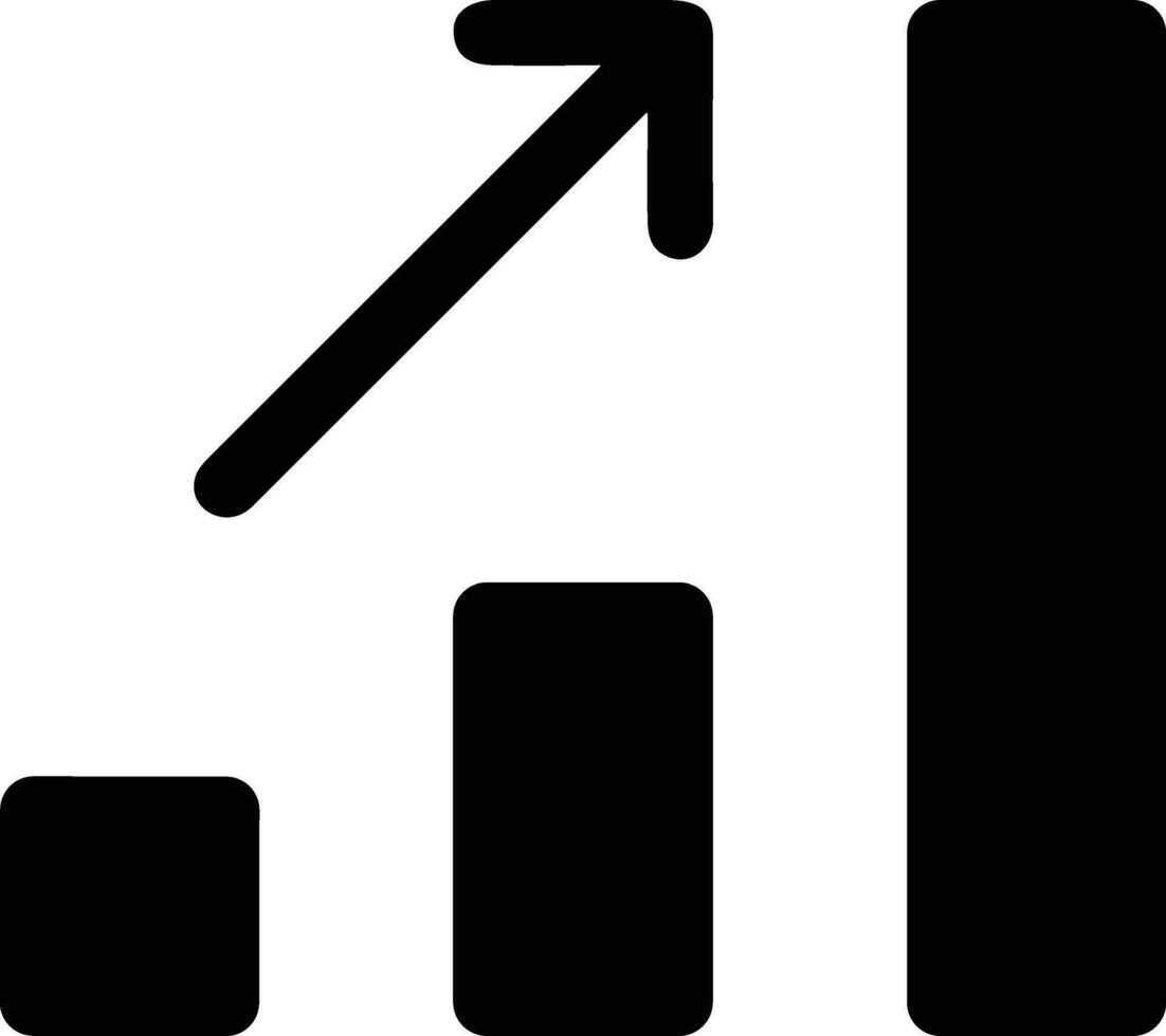 tillväxt företag ikon symbol vektor bild. illustration av de framsteg översikt infographic strategi utveckling design bild