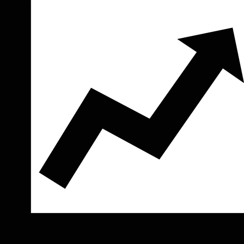 tillväxt företag ikon symbol vektor bild. illustration av de framsteg översikt infographic strategi utveckling design bild