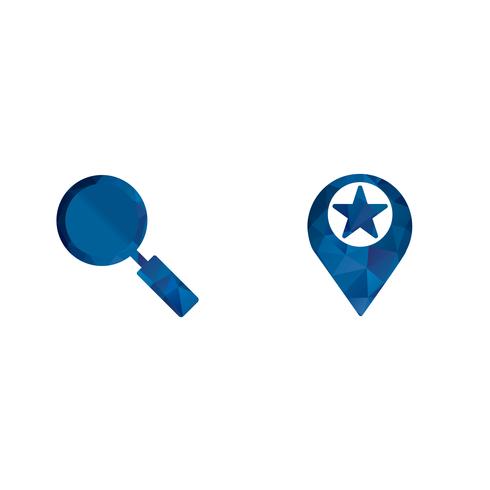 Satz von Vector SEO Search Engine Optimization Icons