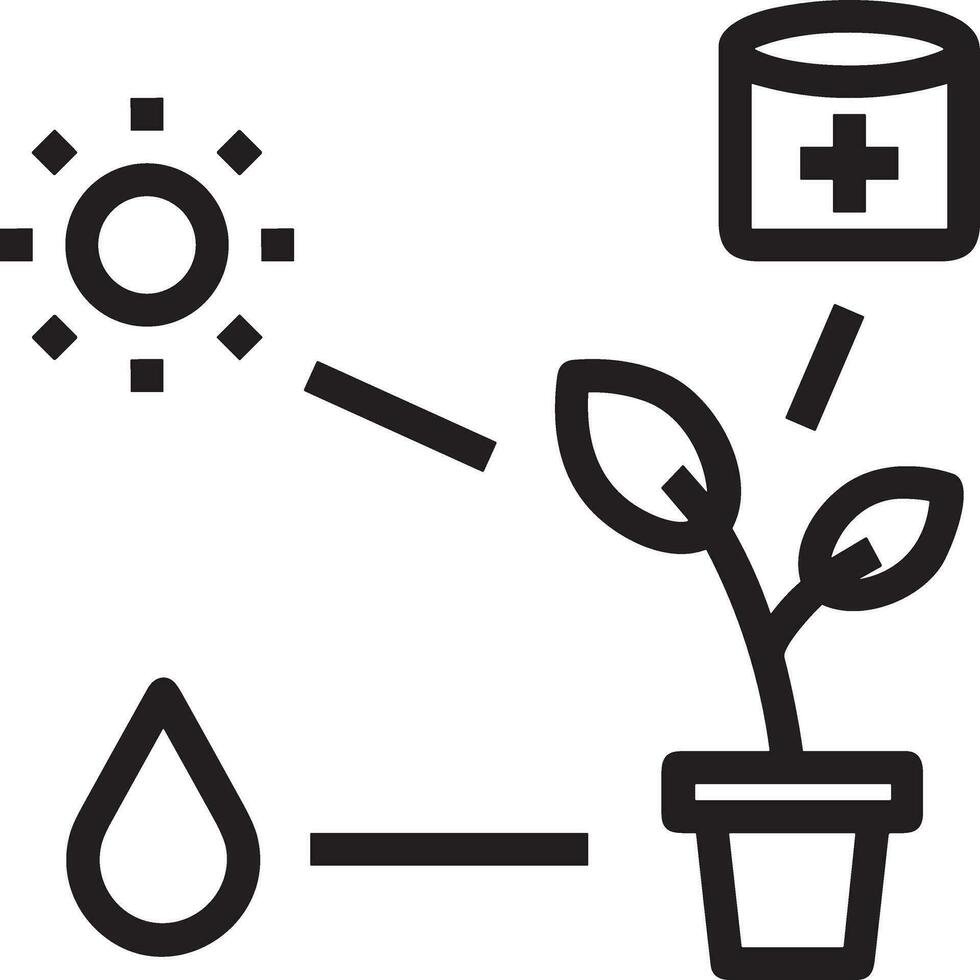 Wachstum Geschäft Symbol Symbol Vektor Bild. Illustration von das Fortschritt Gliederung Infografik Strategie Entwicklung Design Bild