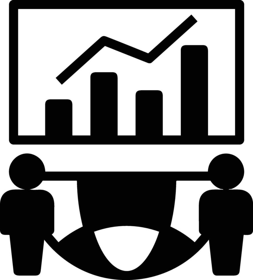 tillväxt företag ikon symbol vektor bild. illustration av de framsteg översikt infographic strategi utveckling design bild