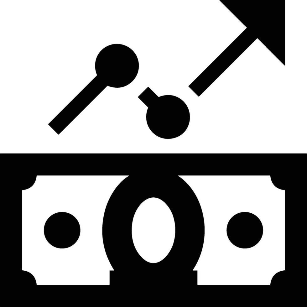 Wachstum Geschäft Symbol Symbol Vektor Bild. Illustration von das Fortschritt Gliederung Infografik Strategie Entwicklung Design Bild